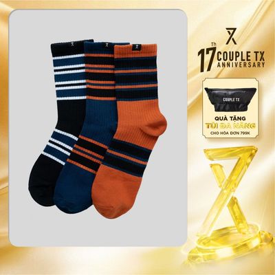 Tất Vớ Nam Nữ Cổ Ngắn Couple TX