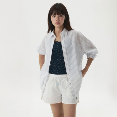 Áo Sơ Mi WHO.A.U Loose Fit Striped Shirts (F)_WHYSGB731F