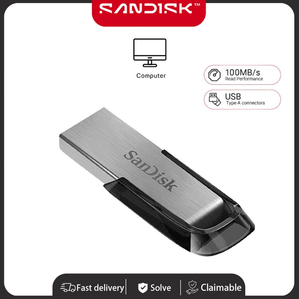 USB SanDisk 3.0 256GB 512GB Ultra Flair SDCZ73-256GB 512G-G46 - Bảo hành 60 tháng