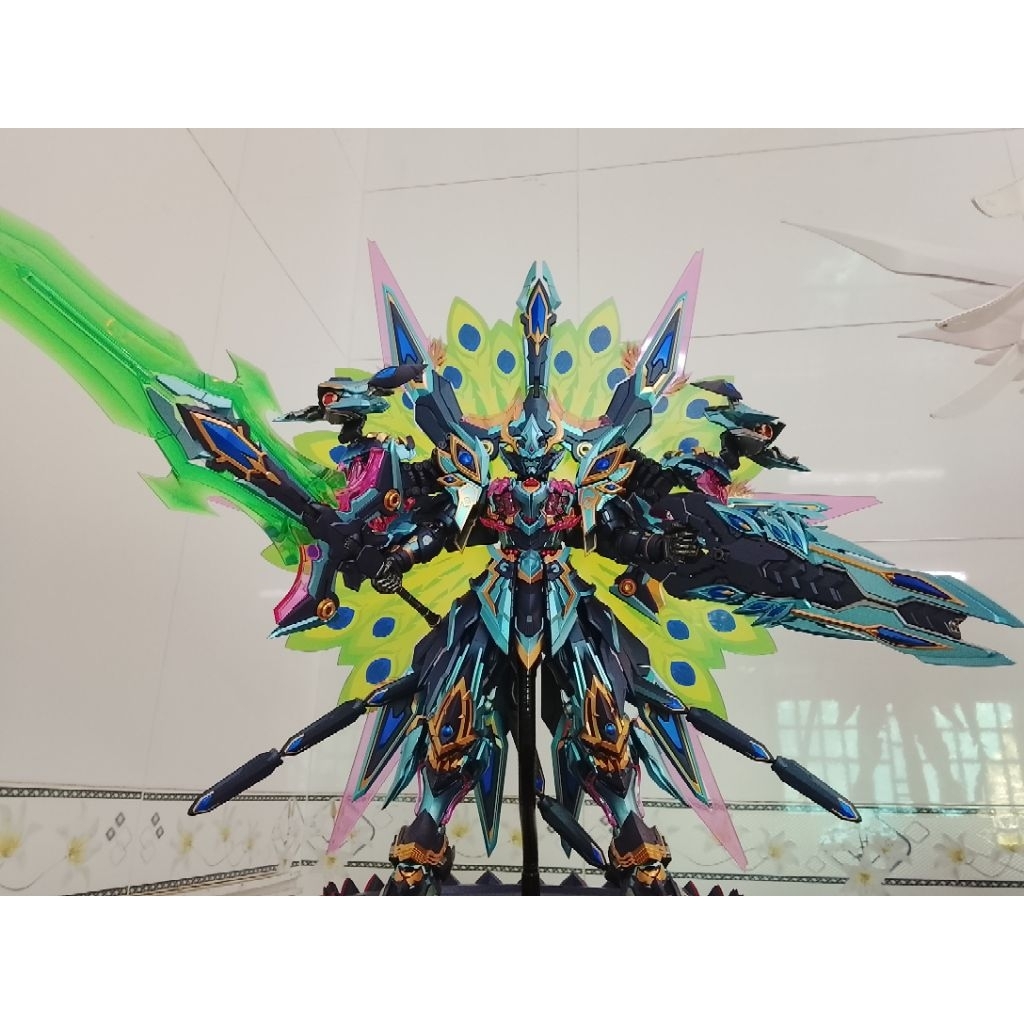 mô hình metal build CD15 Khổng tước minh vương like new