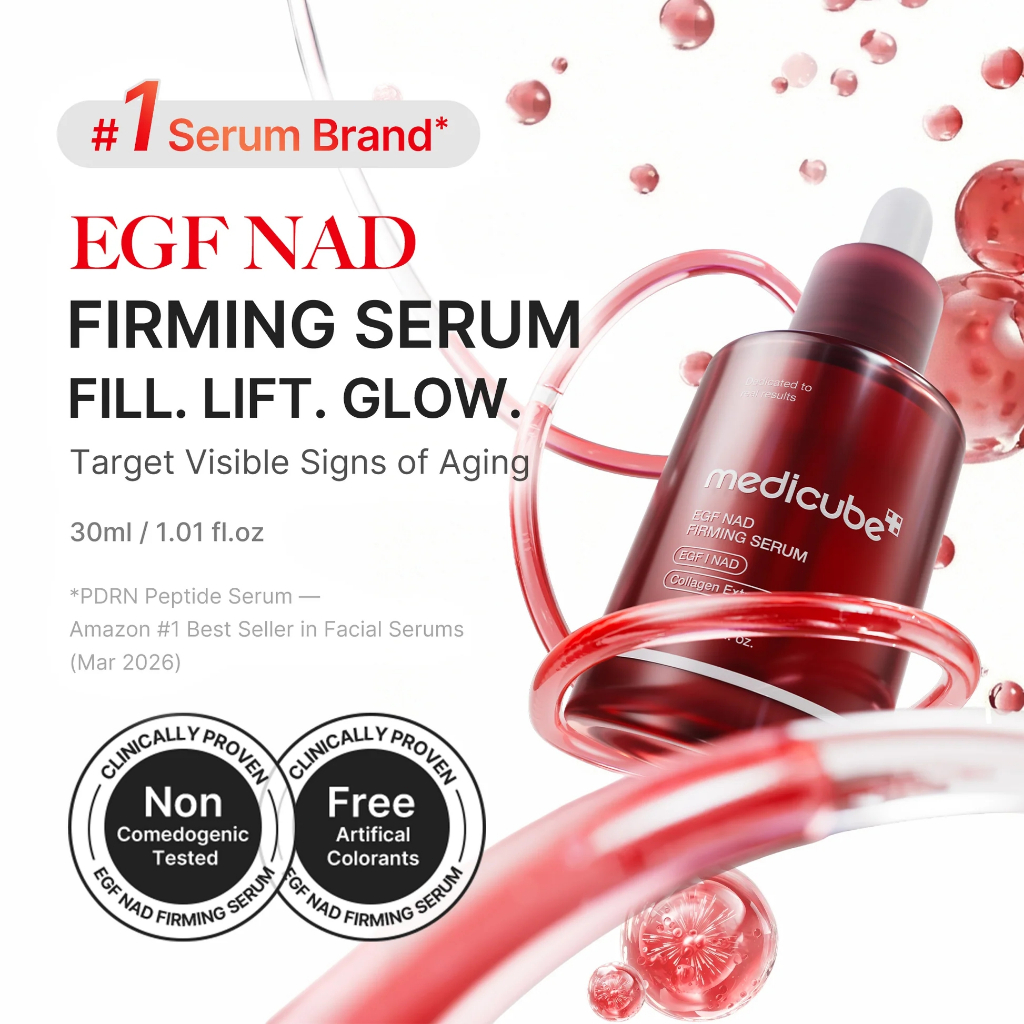 Serum làm săn chắc mặt và cổ medicube NAD EGF | Serum chống lão hóa với EGF Peptide, NAD + & Collage