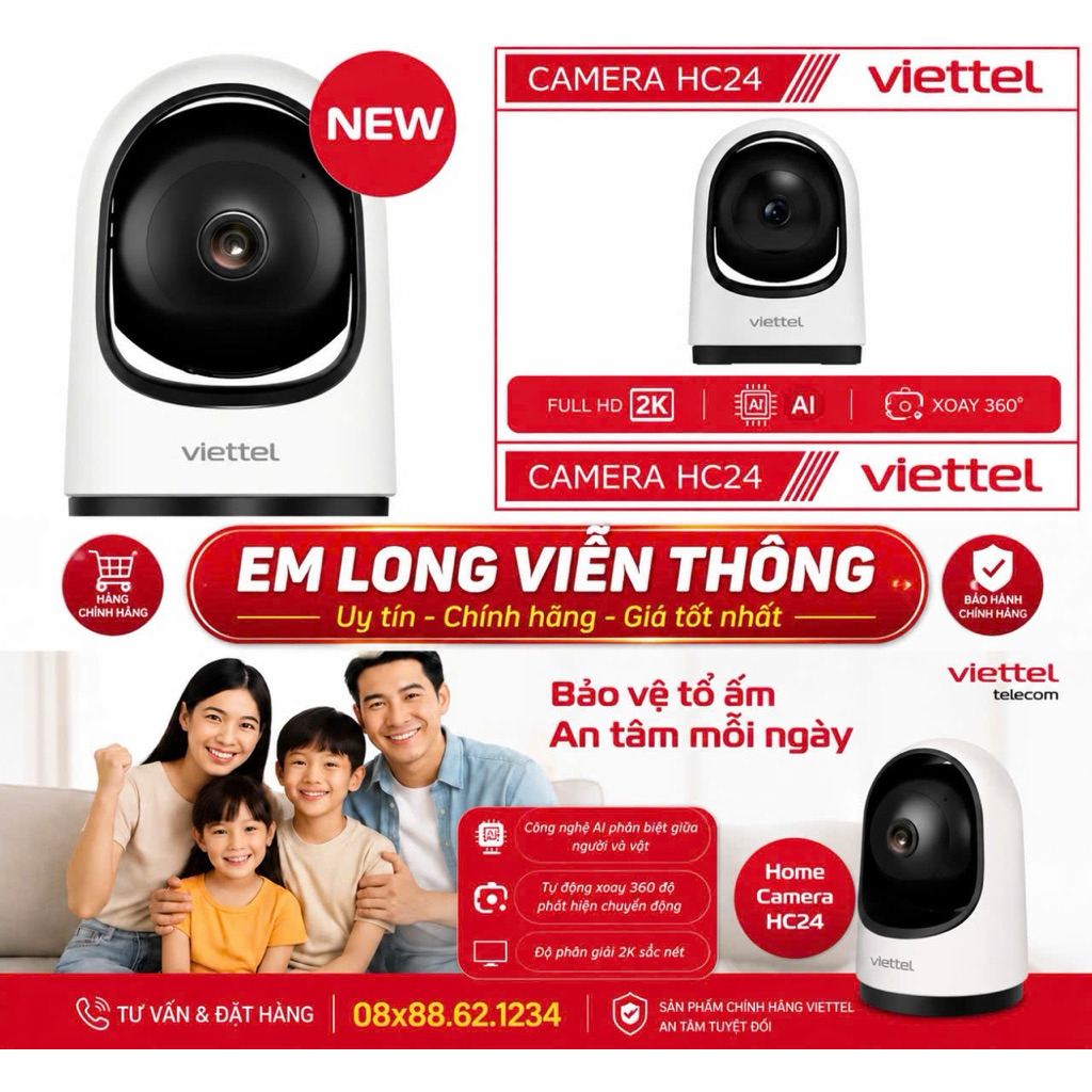 Camera trong nhà VIETTEL HC24