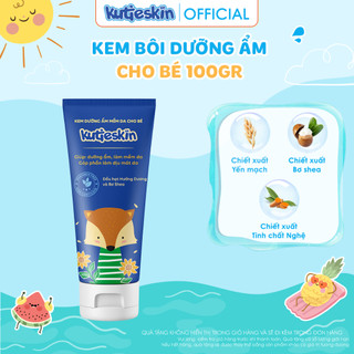 Kem dưỡng ẩm mềm da hàng ngày Kutieskin 100gr Cho Bé