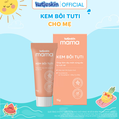 Kem Bôi Tuti Kutieskin Mama - Bôi nứt cổ gà, nứt đầu ti