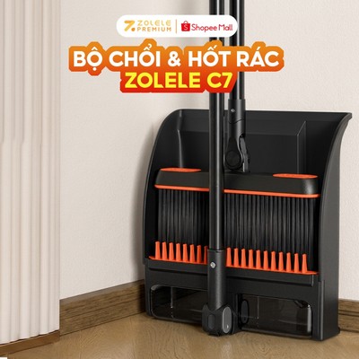 Bộ Chổi Quét Nhà Thông Minh Kèm Hốt Rác Zolele C7 Thiết kế công thái học dễ sử dụng