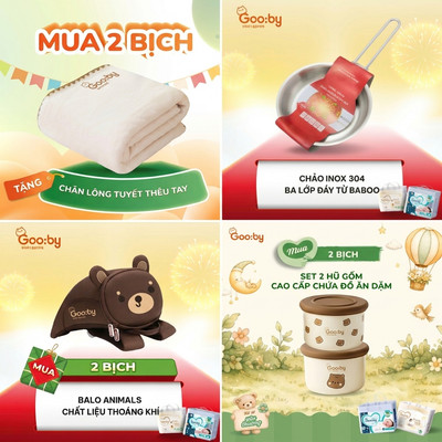 [QUÀ TẶNG - TỰ CHỌN] Đồ dùng quà tặng của Gooby