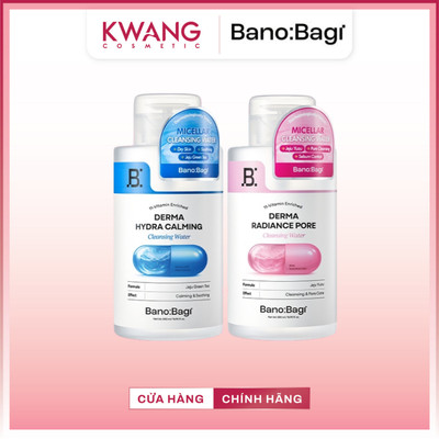 Nước Tẩy Trang Banobagi Hỗ Trợ Làm Sạch, Loại Bỏ Bụi Bẩn, Cấp Ẩm Cho Làn Da 500ml