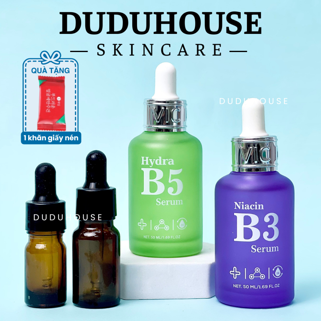 [HÀNG CÔNG TY] Serum B5 Cấp Ẩm Sâu, Phục Hồi Trẻ Hóa VICDERMA Hydra B5 50ml