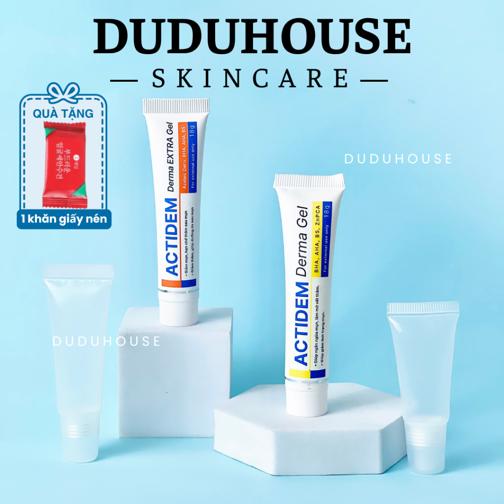 [HÀNG CÔNG TY] Gel Chấm Mụn, Mờ Thâm Actidem Derma Gel / Extra Gel / Megaduo - Chăm Sóc Da Dầu Mụn