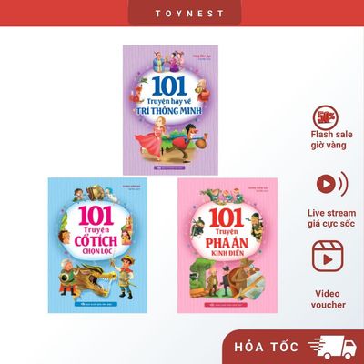 Sách: 101 Truyện Hay Về Trí Thông Minh - Phá Án Kinh Điển - Cổ Tích