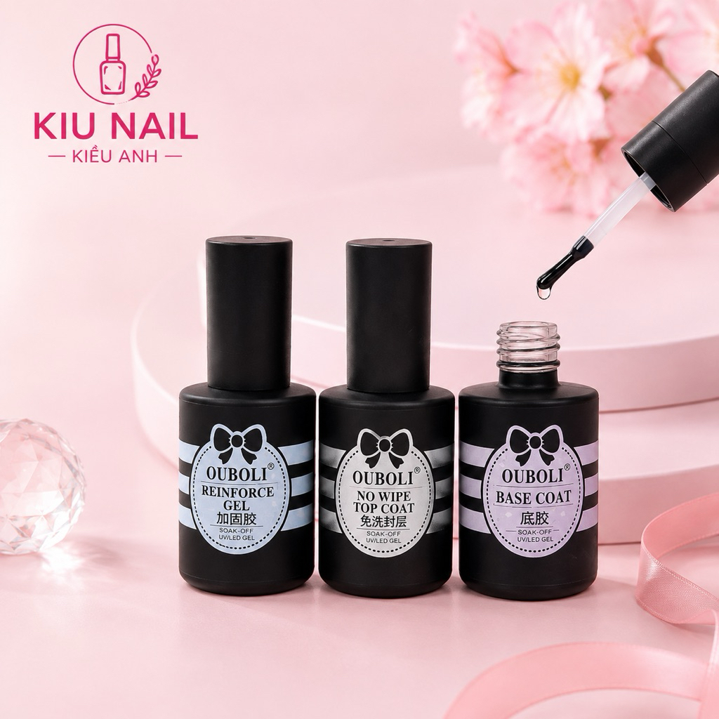 Base Top Cứng OUBOLI – Sơn Nền Base & Top -Gel Cứng Móng