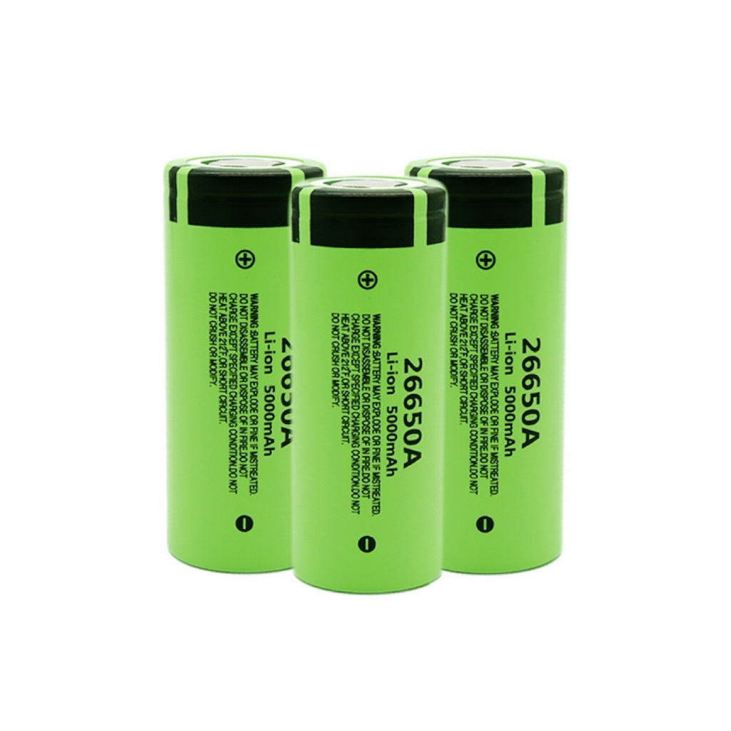 (Hàng xịn) Pin Cell 26650 Li-ion 5000mAh xả cao 30A.
