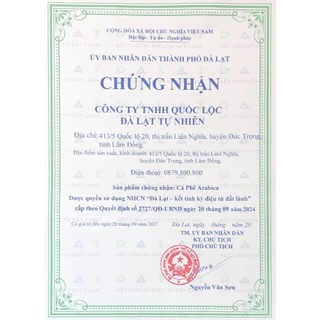 [250G] Cà Phê Cold Brew túi lọc - Arabica Honey - Quốc Lộc Coffee
