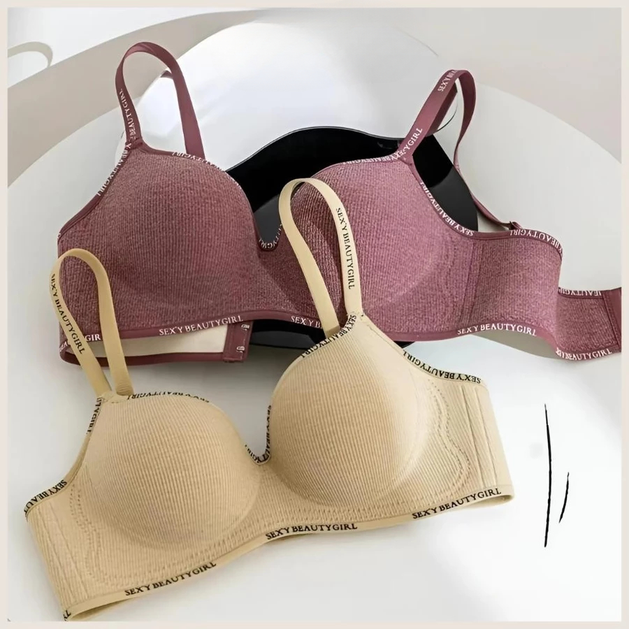Áo Lót Nữ Đúc Su Mút Dày 3-5CM Không Gọng Mềm Mại Thoải Mái Nâng Đẩy Vòng 1, Tạo Khe Cao Cấp