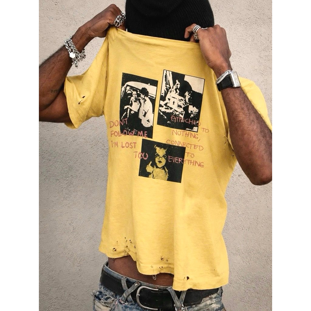 🟡𝗔𝗲𝘁𝗵𝗲𝗿 𝘆𝗲𝗹𝗹𝗼𝘄 𝘁𝗲𝗲-unisex