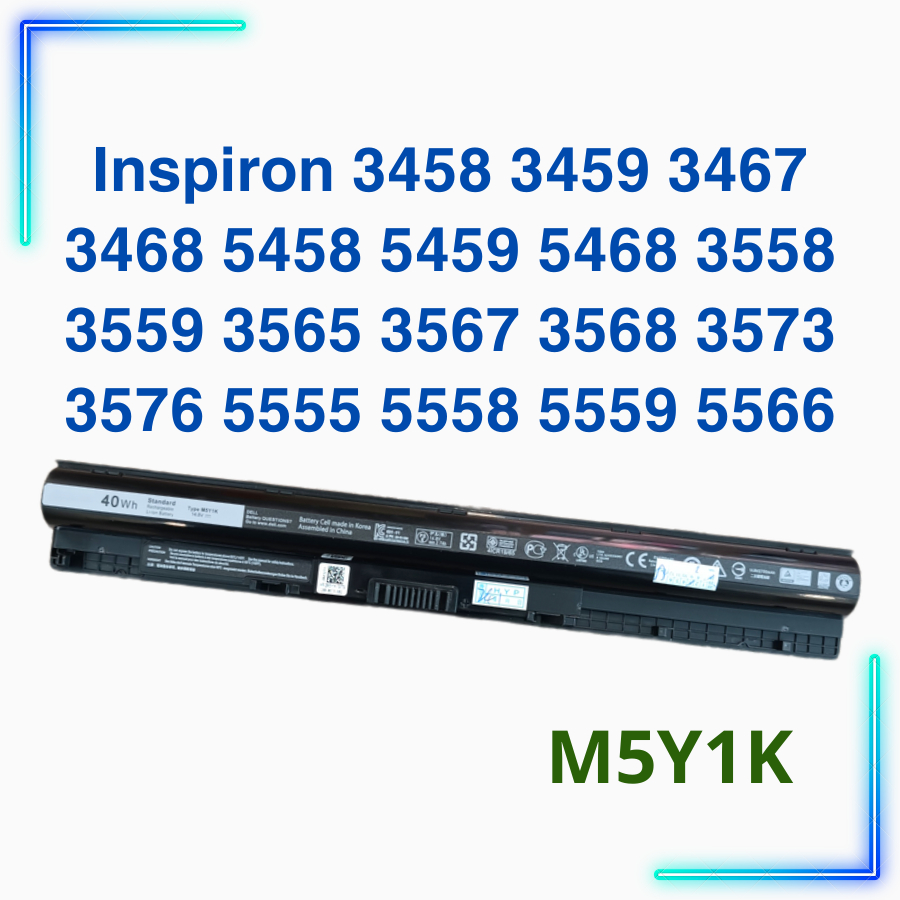 Pin Laptop Dell Inspiron 3467 3468 5468 3565 3567 3568 3573 3576 5566 Vostro 3468 3478 3568 3578 M5Y