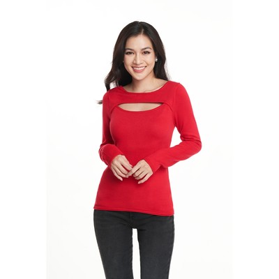 Áo sweater Basic Nữ tay dài N&M 1804006