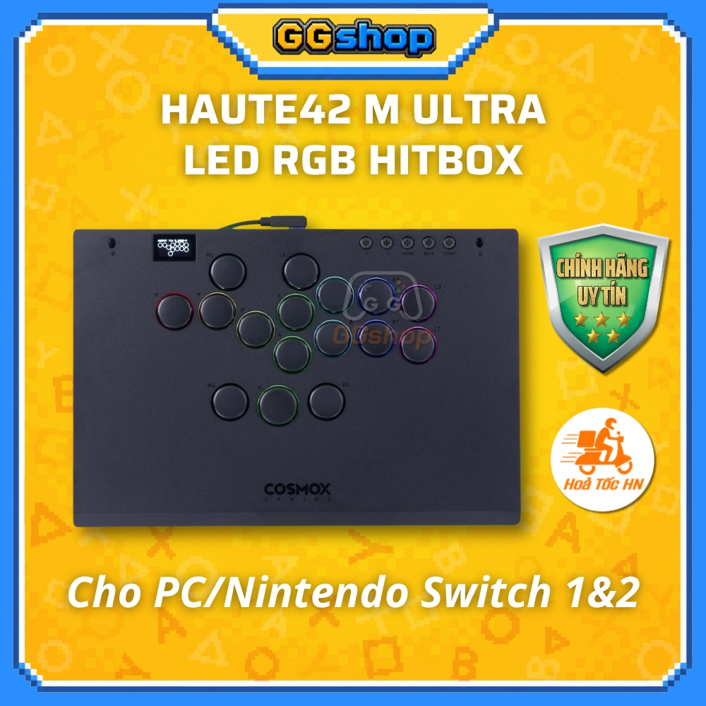 Bàn Chơi Game Hitbox Haute42 M Ultra Cho PC/Nintendo Switch/PS/Xbox