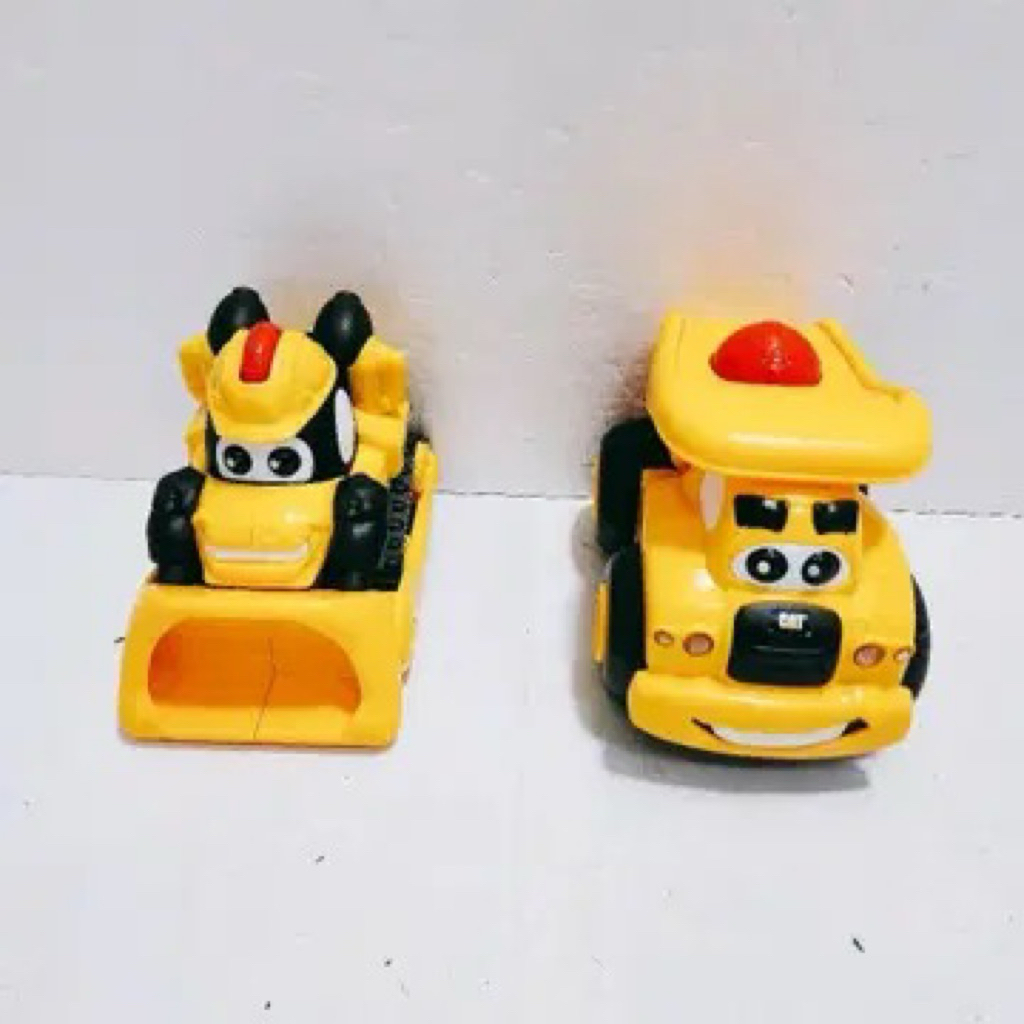 Mô hình xe công trường MACHINE CAT CATERPILLAR BACKHOE MOTORIZED