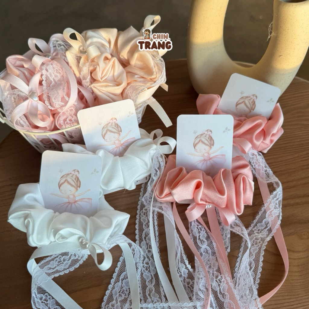 Scrunchies nơ duôi dài by Chin.Trang