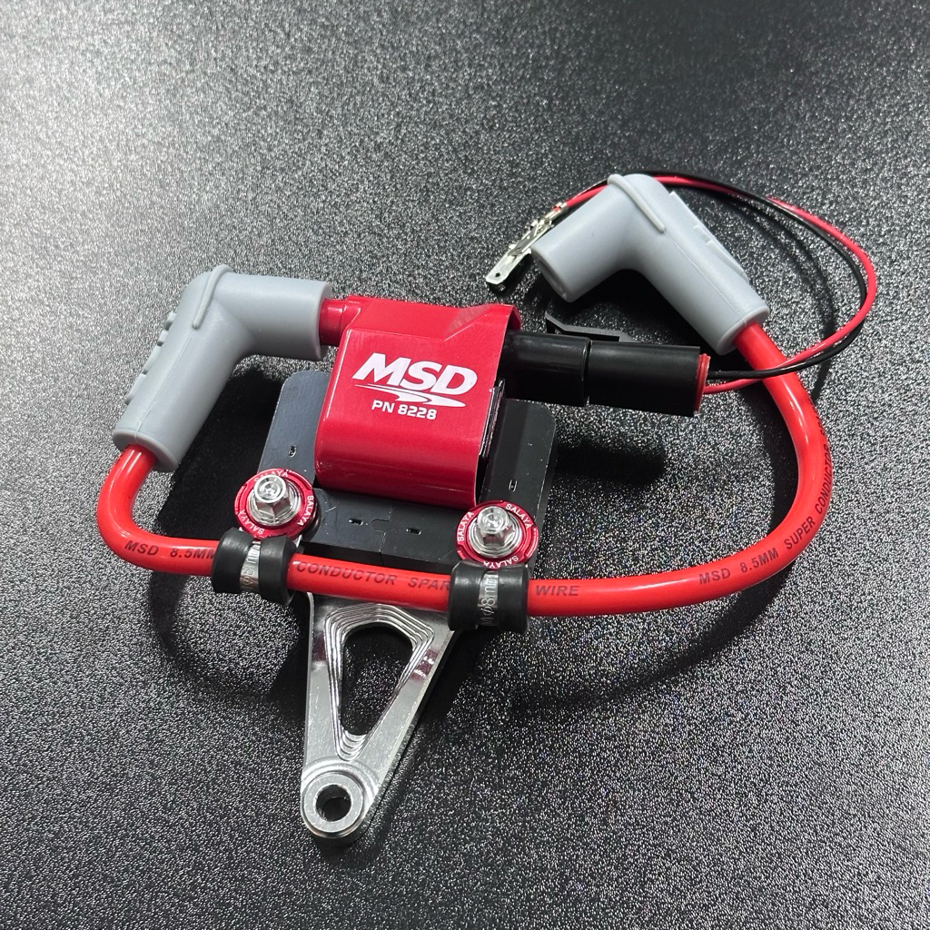 Combo mobin sường MSD + Pad nhôm CNC lắp AB / VARIO ( tặng pát kẹp, ốc salaya, long đền đỏ ) - Phụ k