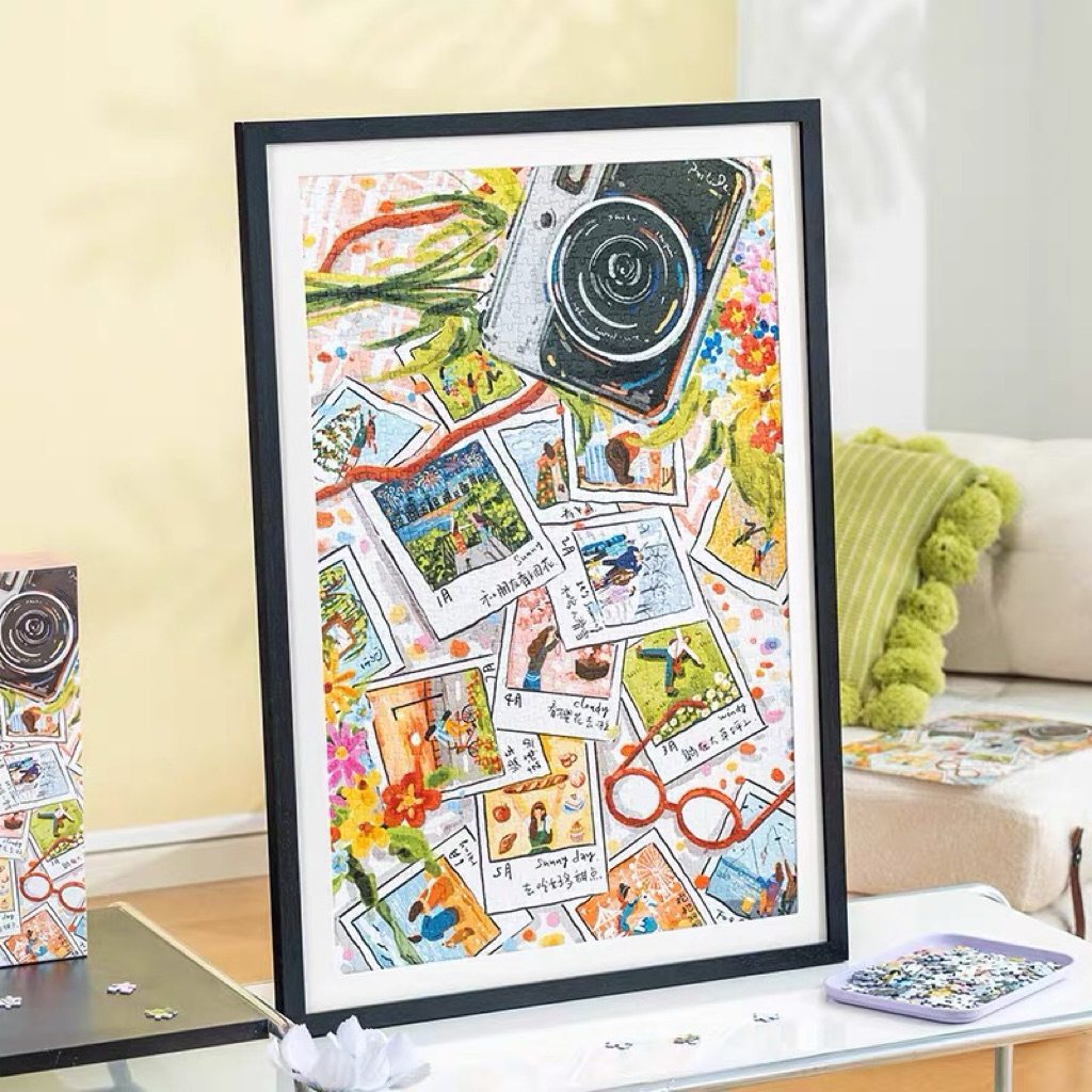 MOMICAFE PUZZLE 1000pcs TIME IMPRINT