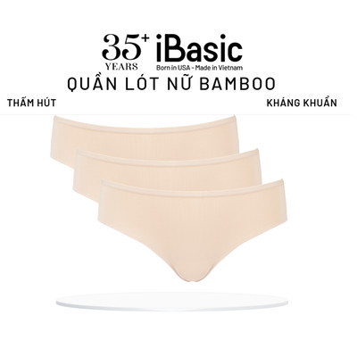 Combo 3 Quần lót nữ iBasic bamboo bikini iBasic PANW002