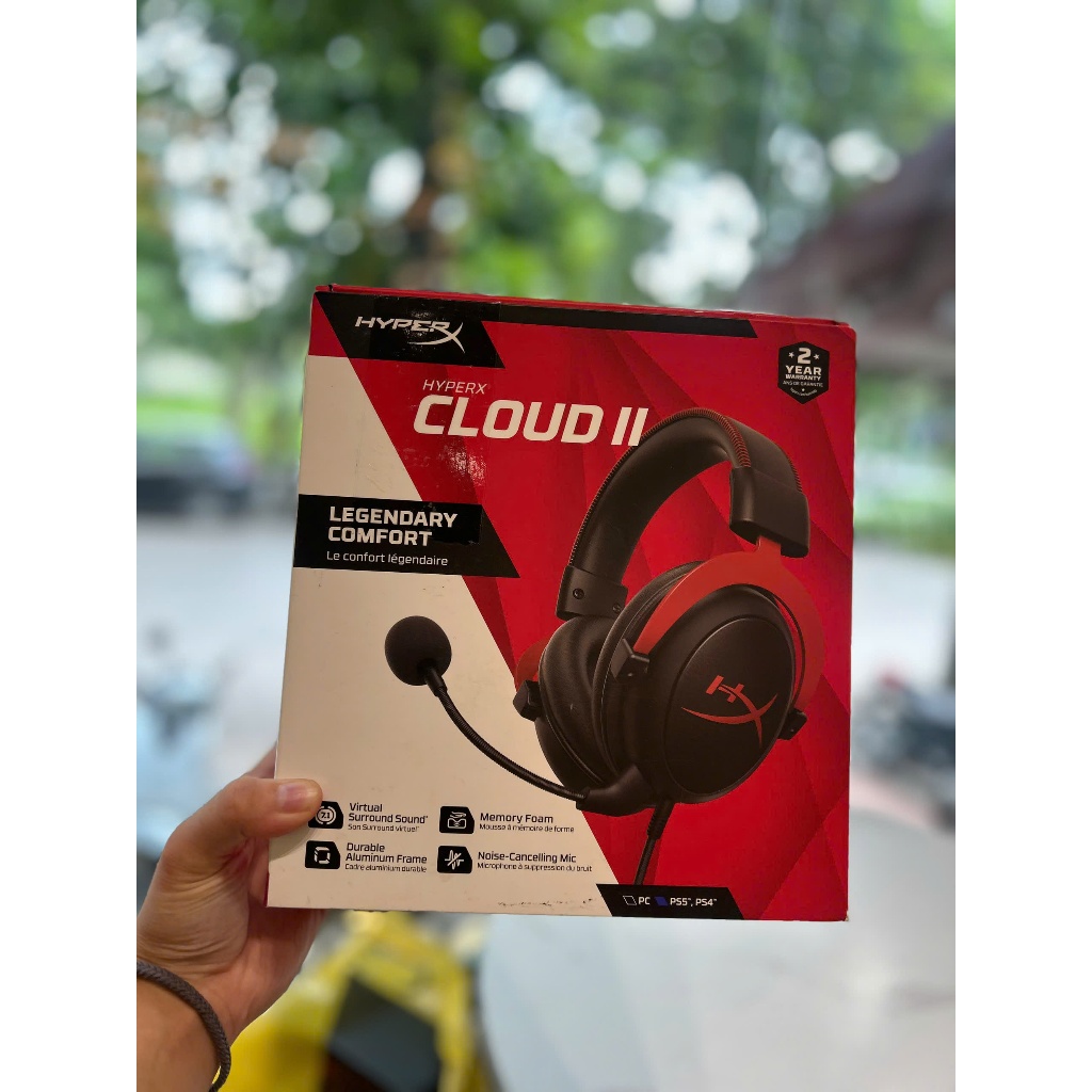 Hyperx Cloud 2 | Tai nghe gaming chính hãng 7.1