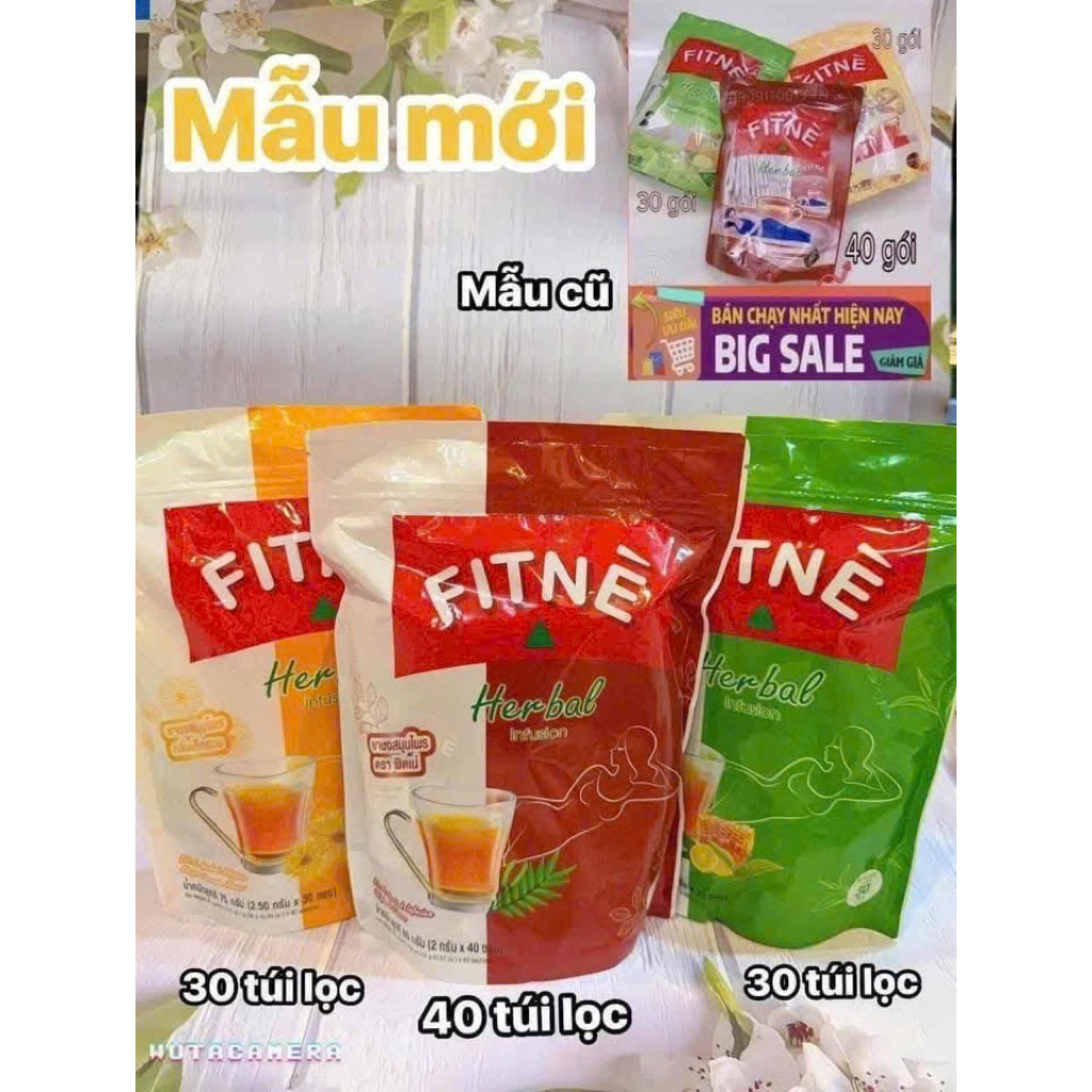 TRÀ FITNE HERBAL THÁI LAN - THẢI ĐỘC CƠ THỂ