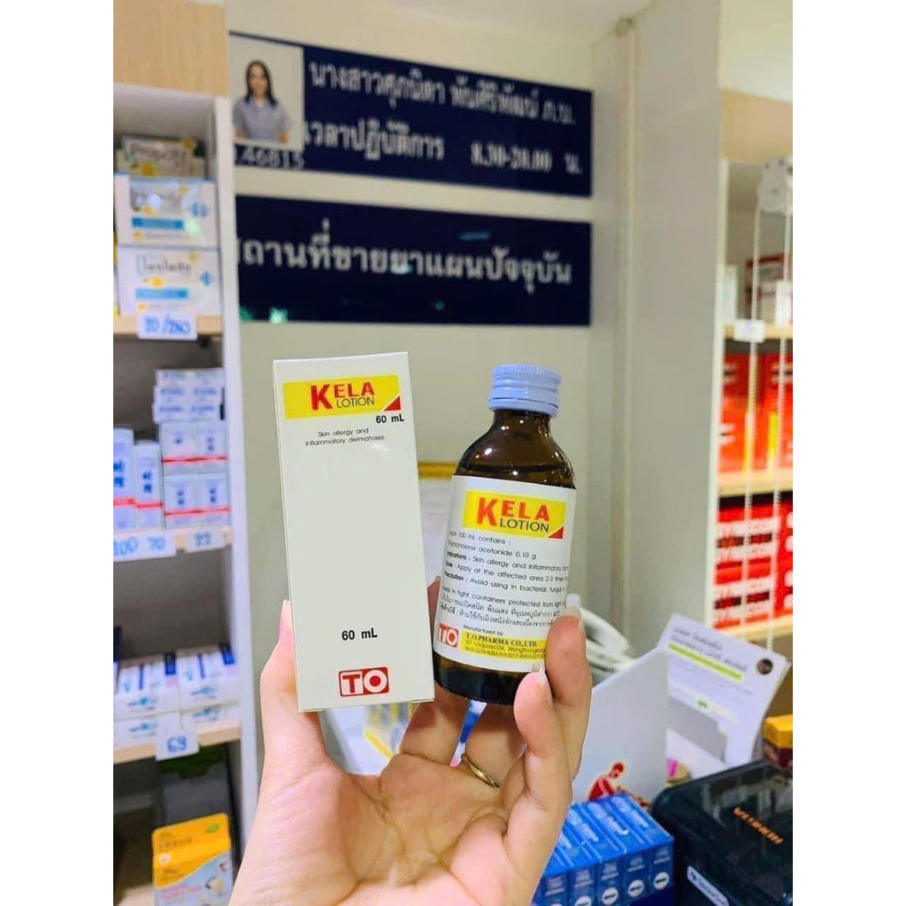SERUM KELA LOTION Viêm nag lông Thái Lan 60ml
