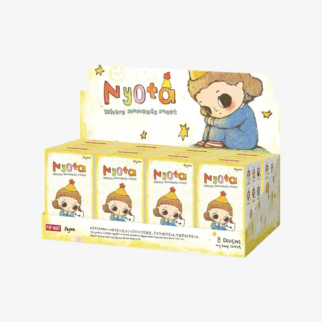 Nyota Where Moments Meet Series Plush Doll check card và blind box