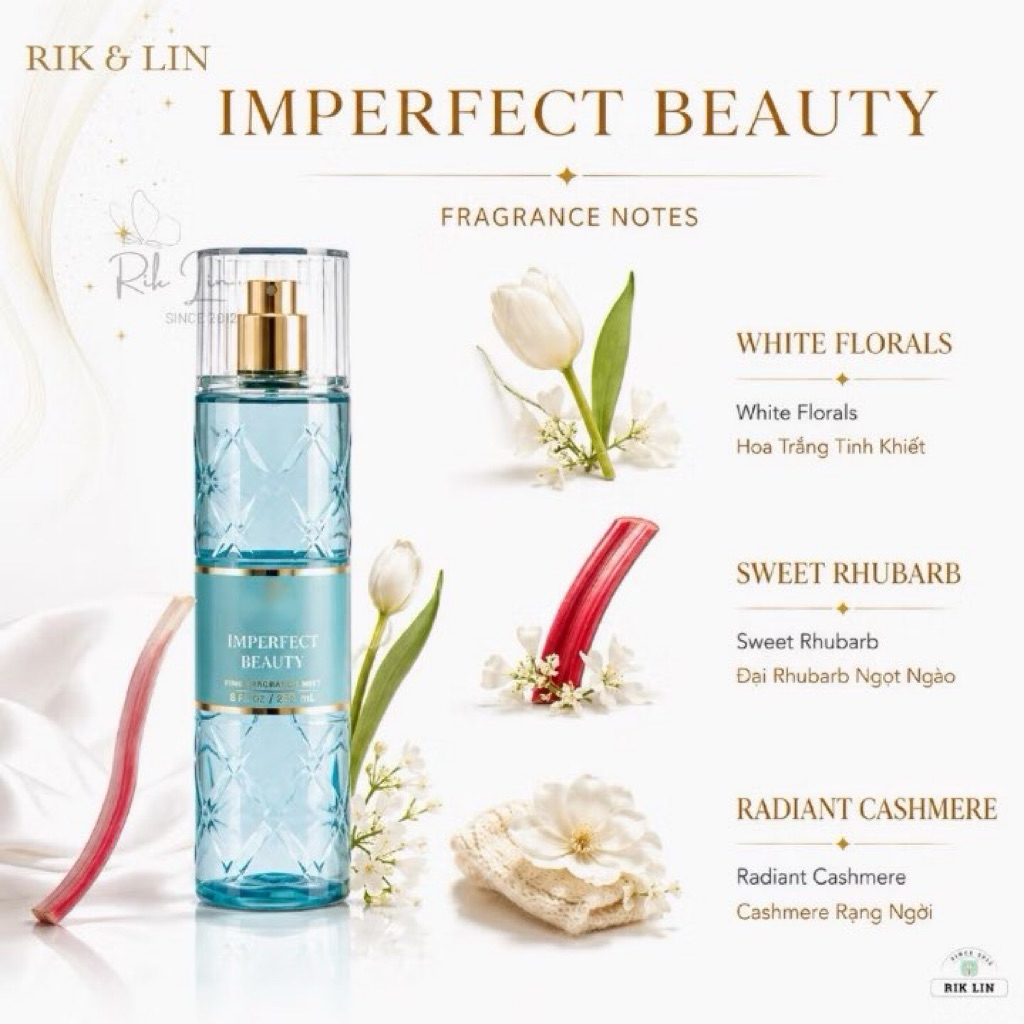 IMPERFECT BEAUTY _ Xịt Thơm Toàn Thân Body Mist Rik Lin