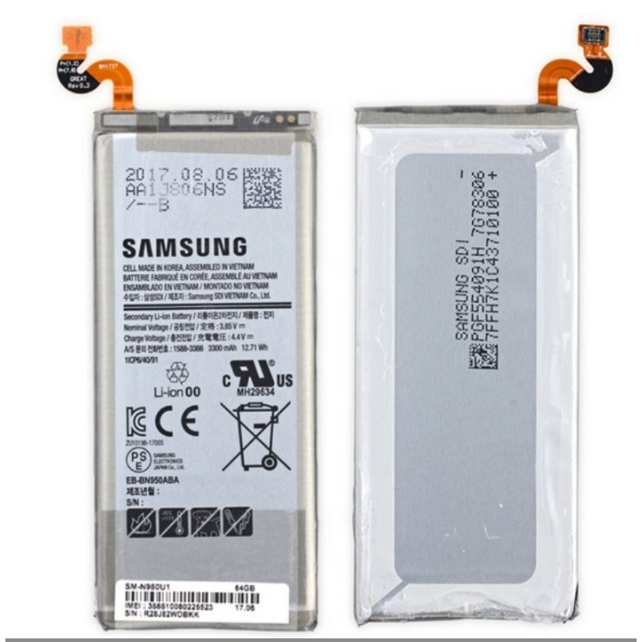 Pin Samsung Note 8 / N950 / N950F / EB-BN950ABA (Zin) ĐP