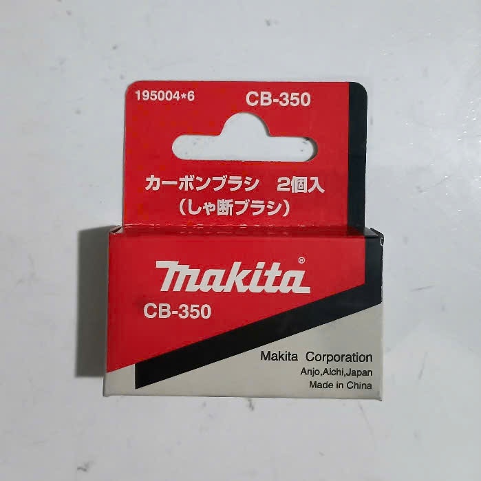 Chổi than Makita CB-350 195004-6 dùng cho máy HM0870C, HM0871C, HR2300C, HR2301C, HR3530, HR4002, HR