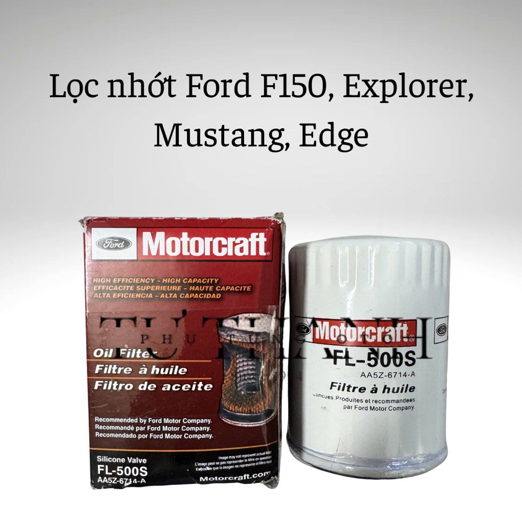 Lọc nhớt Ford Mustang, Edge, Explorer, F150 - Mã FL500S