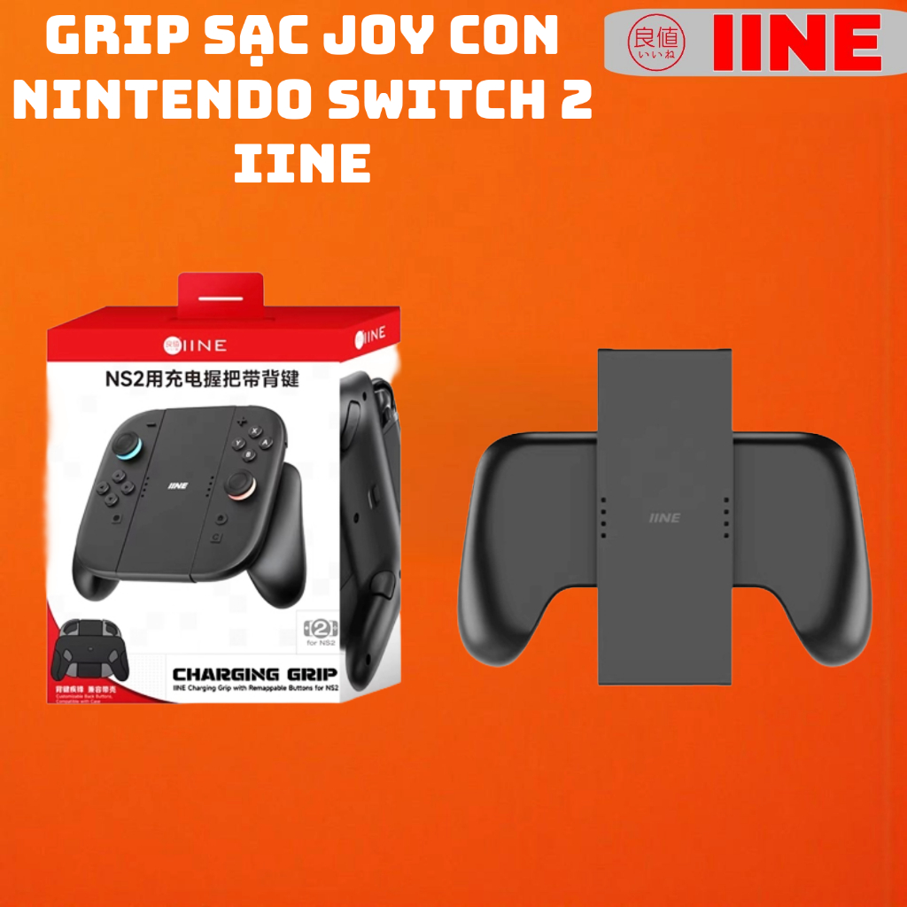 Grip Sạc Joy Con Nintendo Switch 2 IINE