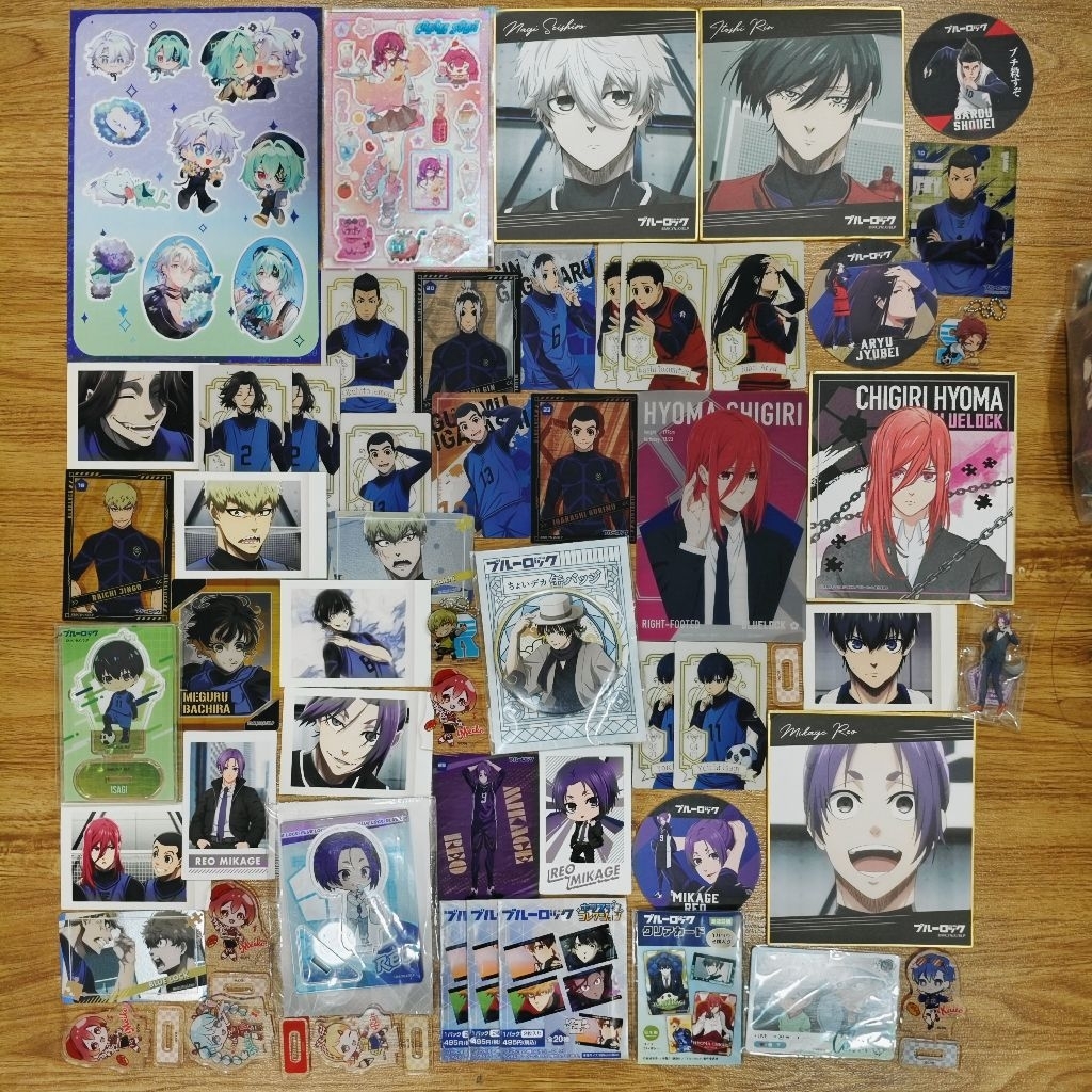 Lucky pack goods anime từ Blue Lock, Vocaloid, Haikyuu,...