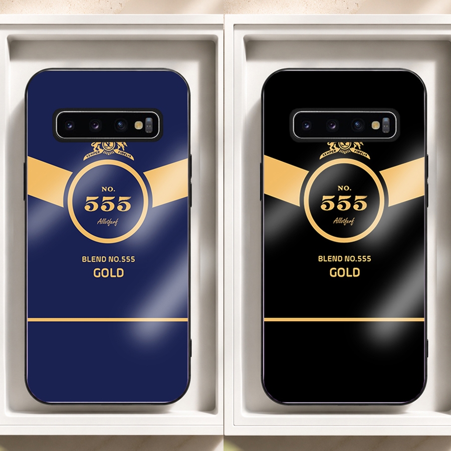 ỐP LƯNG SAMSUNG S10, S10E, S10 PLUS, S10 5G HÌNH 555 LƯNG KÍNH CƯỜNG LỰC CAO CẤP