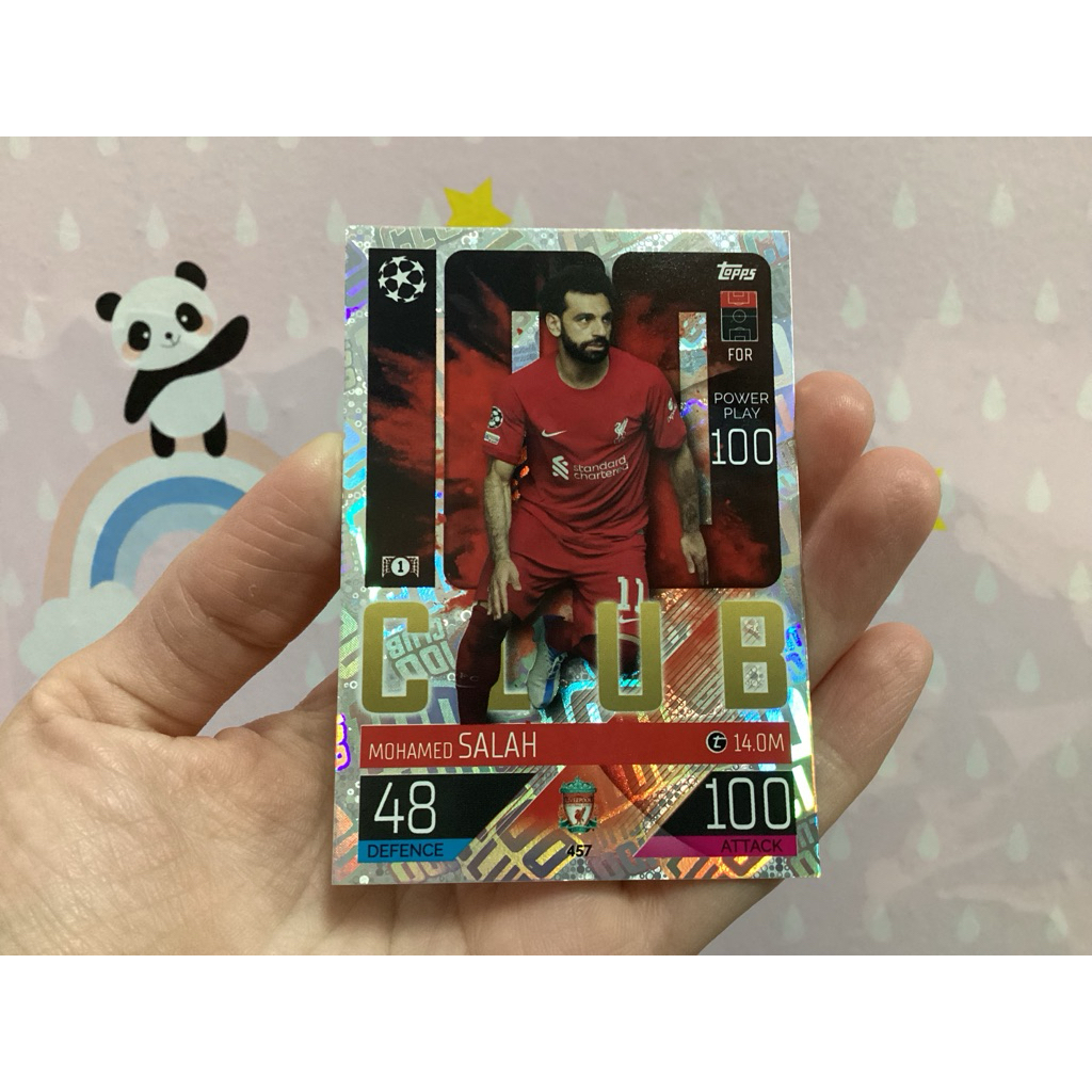 Thẻ Cầu thủ bóng đá Mohamed Salah