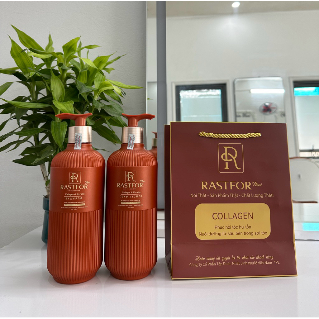 Bộ Dầu Gội + Xả Rastfor Phục hồi tóc cao cấp