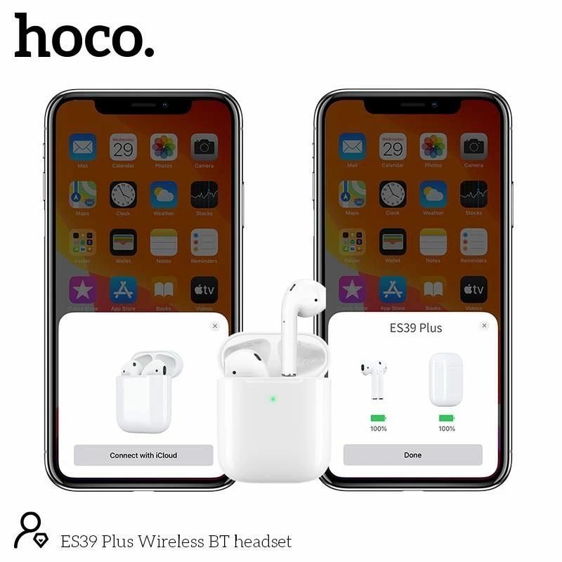 Tai Nghe Bluetooth Hoco ES39 Plus Chính Hãng Cao Cấp đàm thoại 7H đầy đủ chức năng Dùng được cho mọi