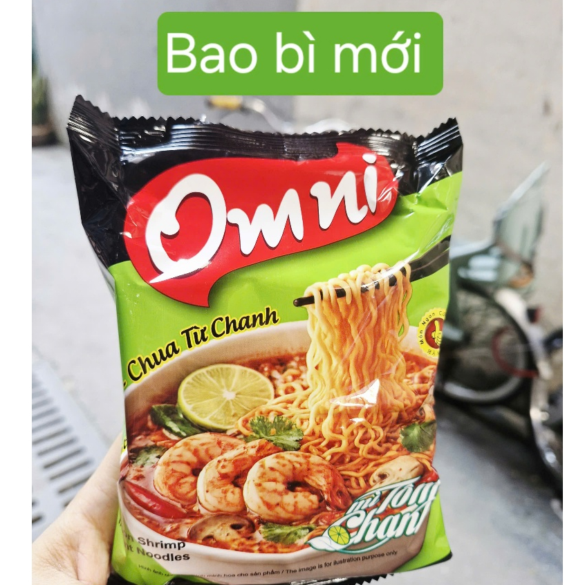 Mì Tôm Chanh Omni GÓI 75g
