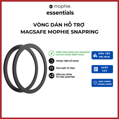 Vòng dán Mophie Snap Ring - Hỗ trợ hít Magsafe cực chắc chắn