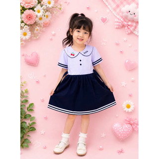 (14kg-48kg)VÁY ĐẦM LIỀN HỌC SINH CẤP 1 BST 2