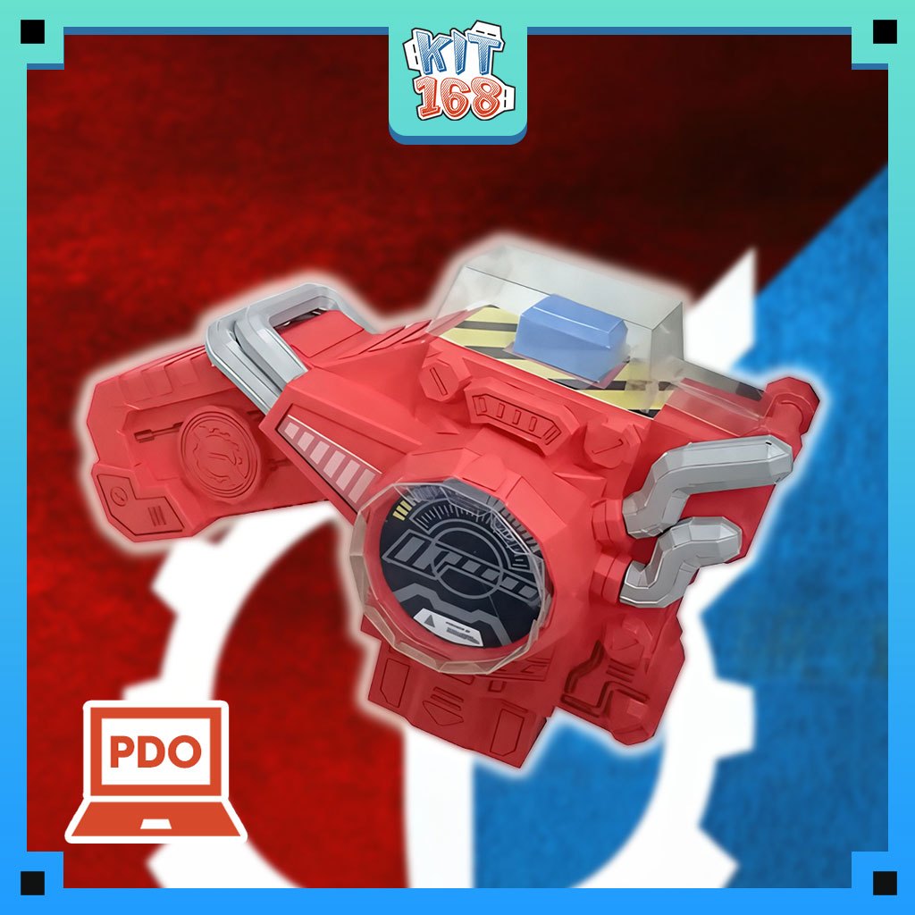 Mô hình giấy Anime Game cosplay Hazard Trigger - Kamen Rider Build