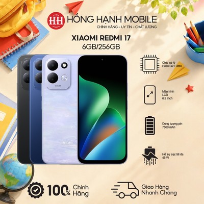 Điện Thoại Xiaomi Redmi 17 6GB/256GB - Hàng Chính Hãng