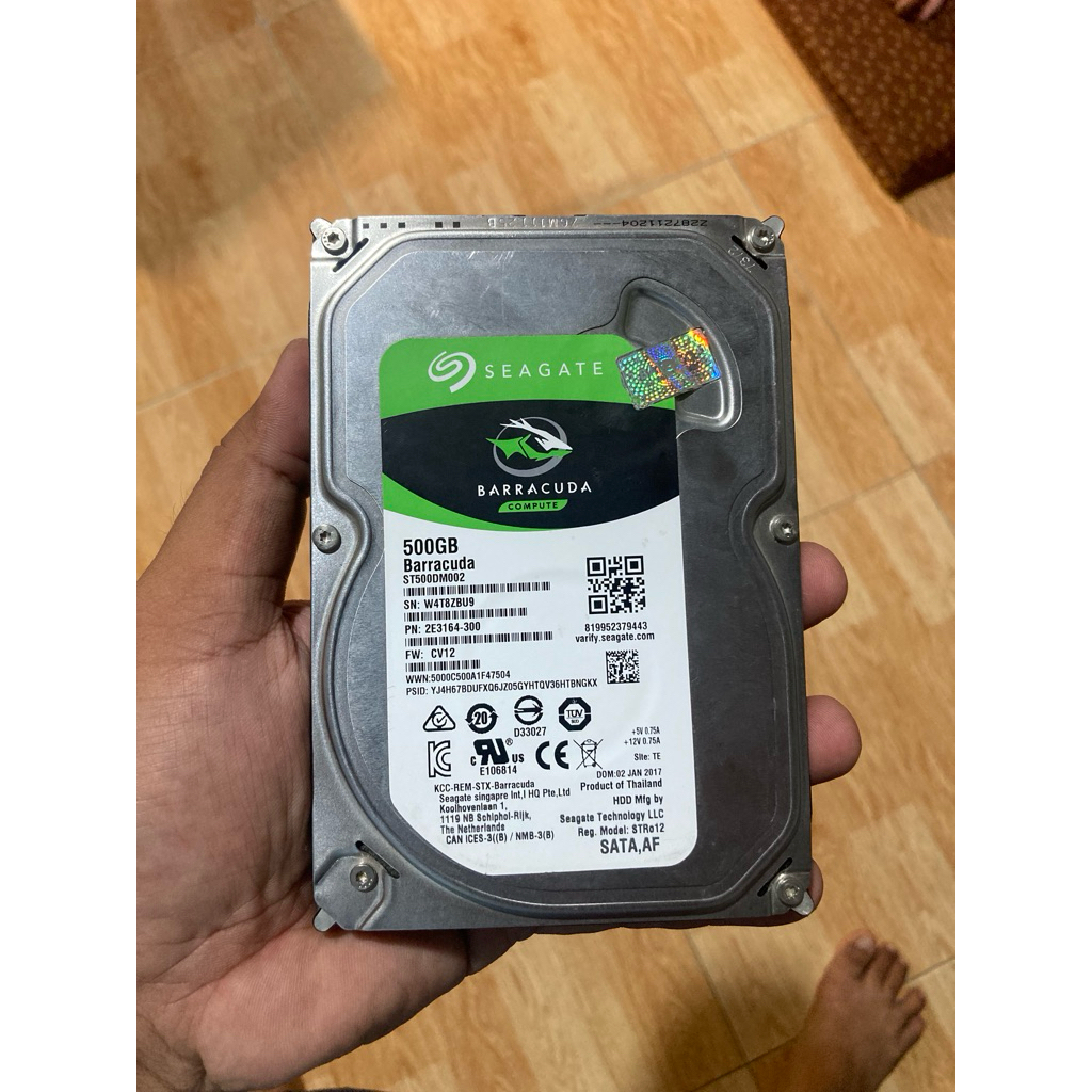 Ổ cứng HDD cũ 500G