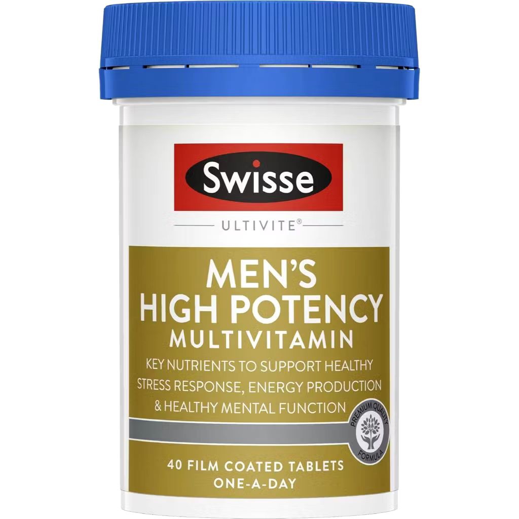 Swisse Men's High Potency Multivitamin 40 Tablets
