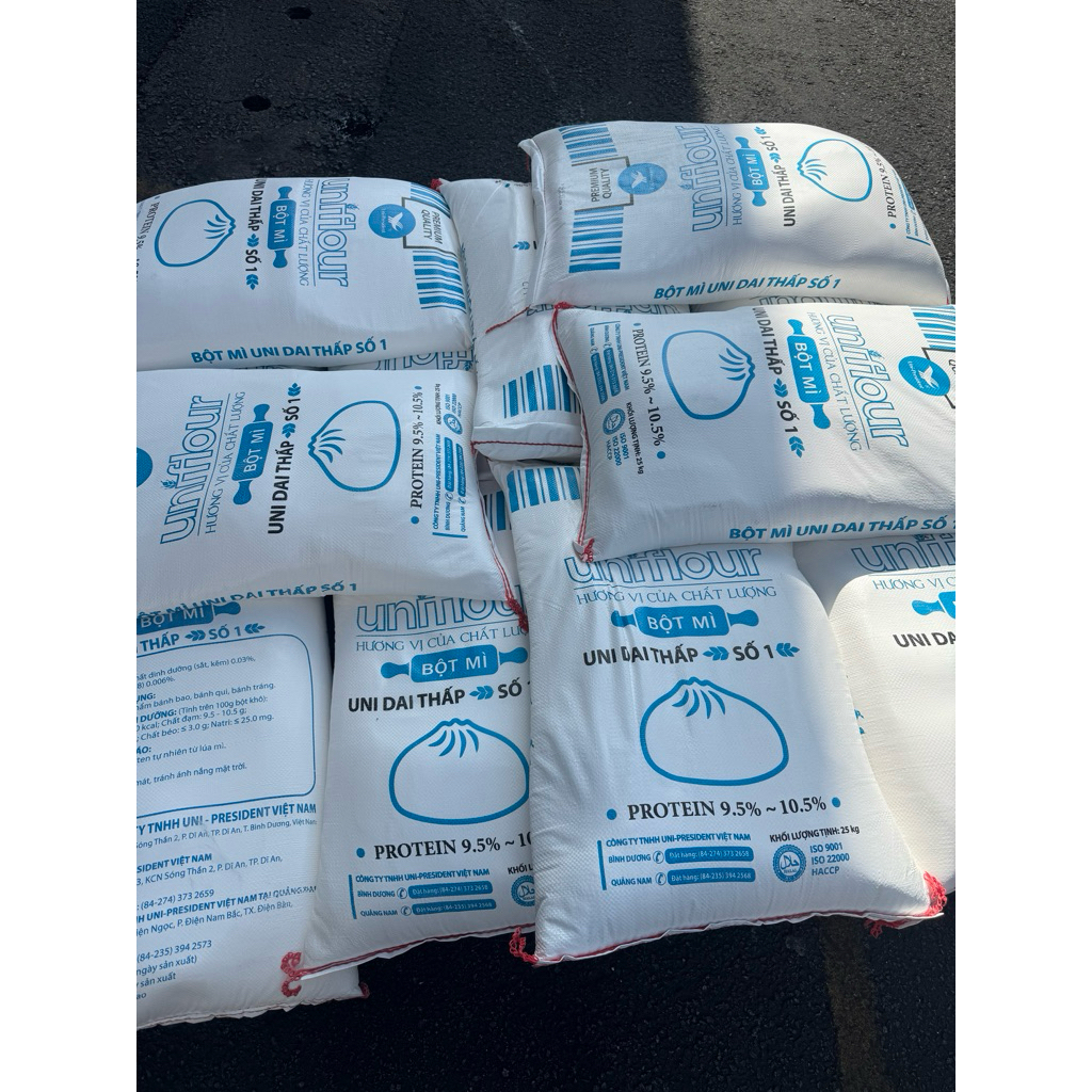 Bột uniflour dai thấp số 1 bao 25kg