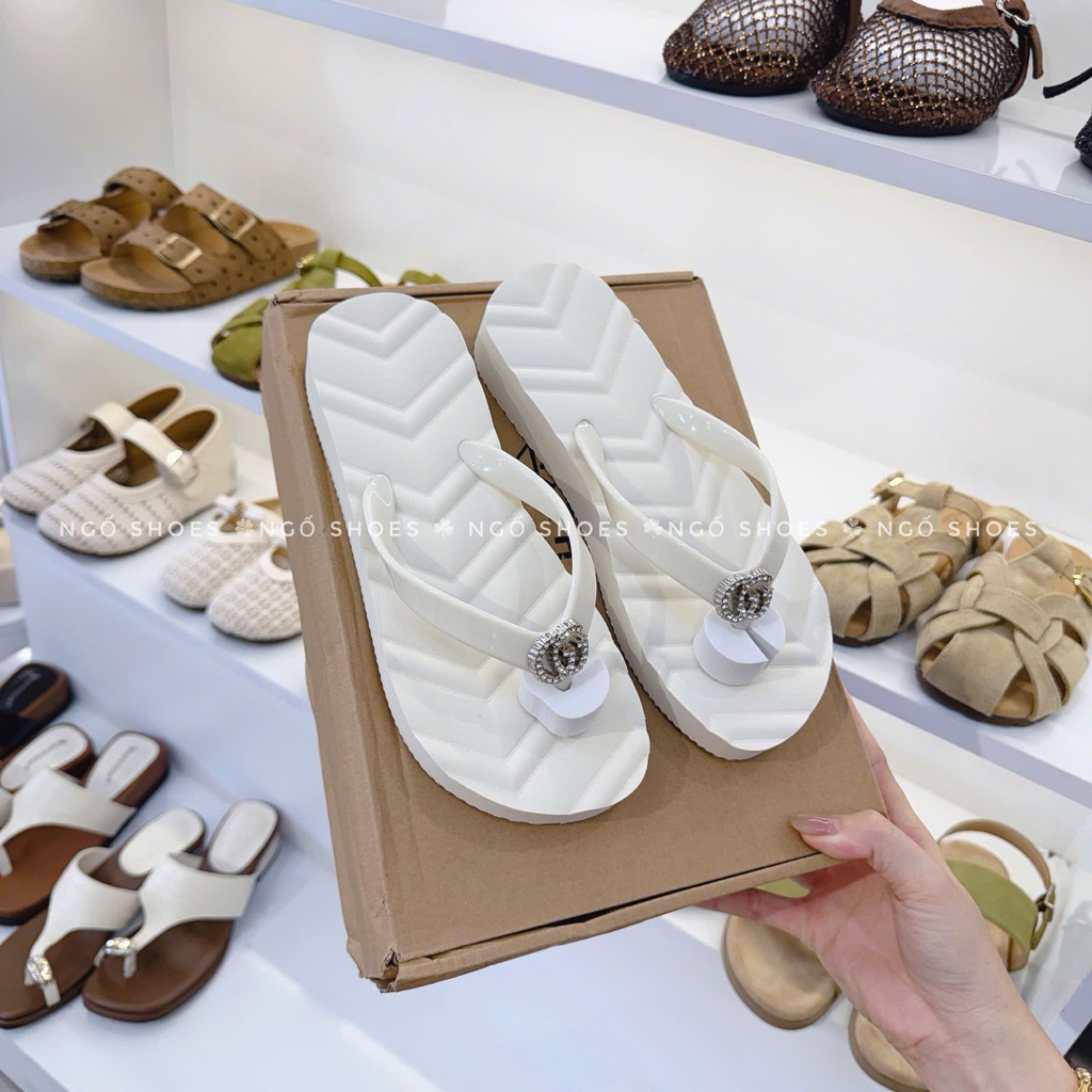 [ảnh ngố shoes] dép xốp gg fullboxx